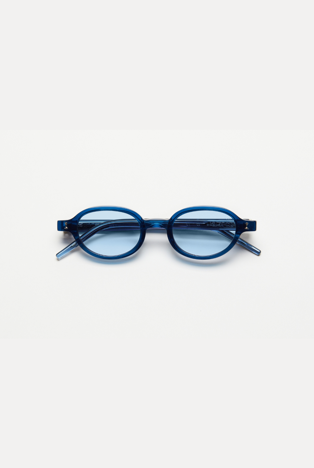 Artus CJ Core Blue acetate sunglasses — Light Blue, front view
