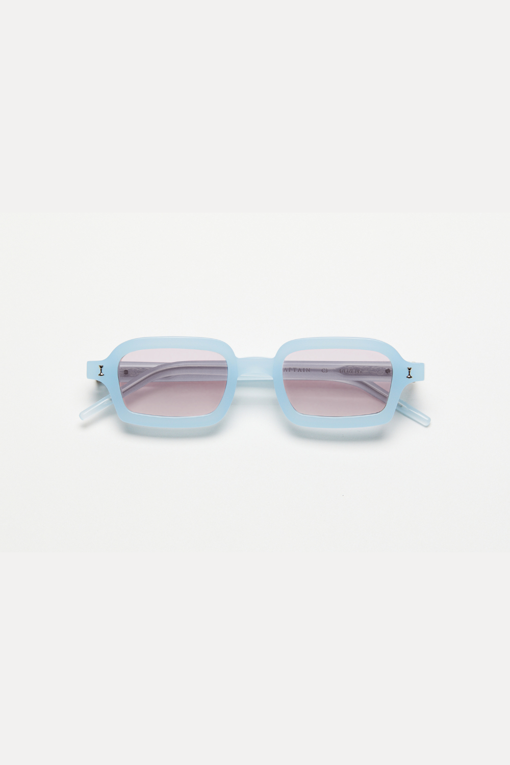 Artus SKYCAPTAIN Ice acetate sunglasses — Light Purple, front view