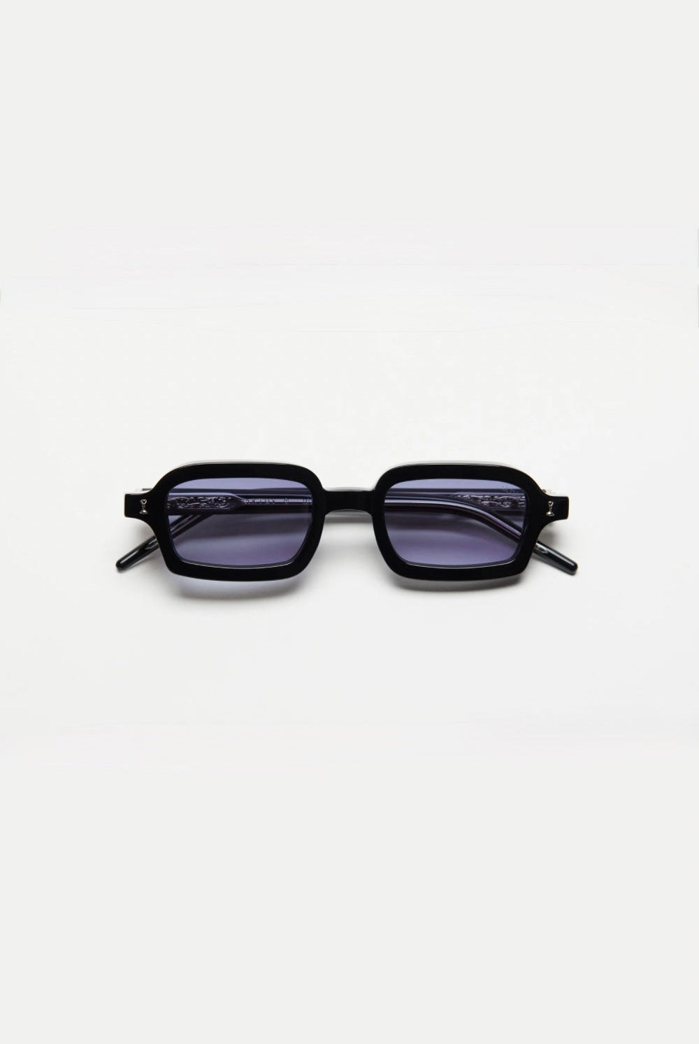 Artus SKYCAPTAIN Piano acetate sunglasses — Dark Blue, front view
