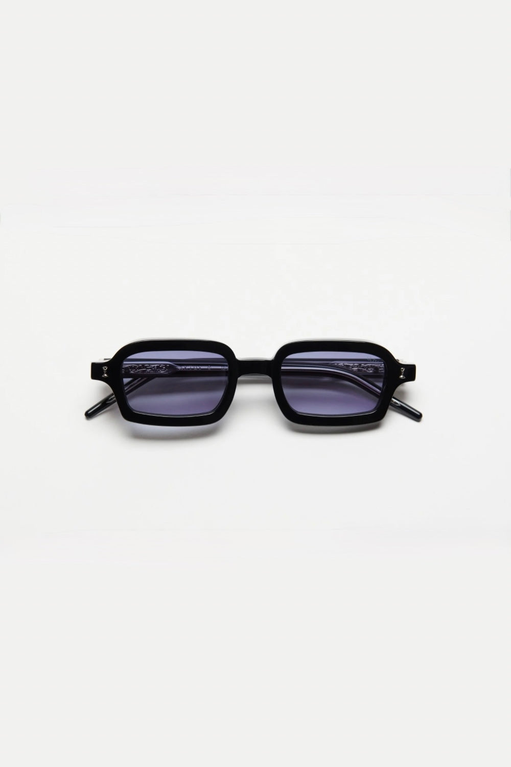 Artus SKYCAPTAIN Piano acetate sunglasses — Dark Blue, front view