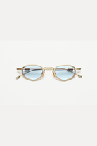 Artus SHON Bronze titanium sunglasses — Light Blue, front view