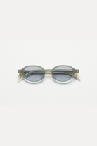 Artus CJ Milky Grey acetate sunglasses — Light Grey, front view