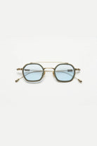 Artus DAN Bronze / Concrete titanium and acetate sunglasses — front view