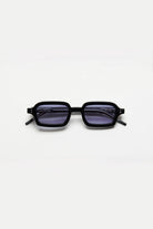 Artus SKYCAPTAIN Piano acetate sunglasses — Dark Blue, front view