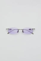 Artus ARI Ash Silver titanium sunglasses, size S — Lavender, front view