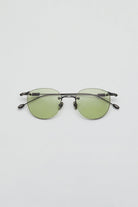 Artus ARI GunMetal titanium sunglasses, size L — Olive Green, front view
