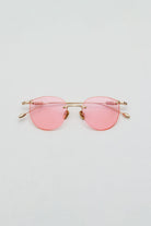 Artus ARI Dune Gold titanium sunglasses, size L — Rose Pink, side view