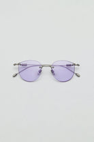 Artus ARI Ash Silver titanium sunglasses, size L — Lavender, front view