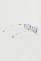 Artus ARI Dune Gold titanium sunglasses, size S — three-quarter view
