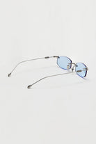 Artus ARI Ash Silver titanium sunglasses, size S — temple detail